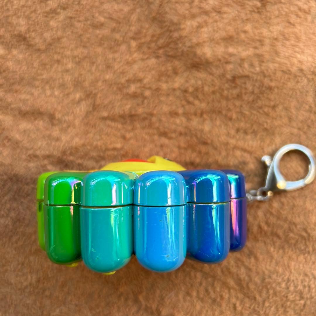 キーホルダー・アクリルキーホルダー FLOWER GO WALK COLOR(Rainbow Clear)