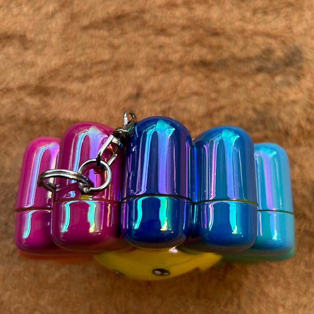 キーホルダー・アクリルキーホルダー FLOWER GO WALK COLOR(Rainbow Clear)