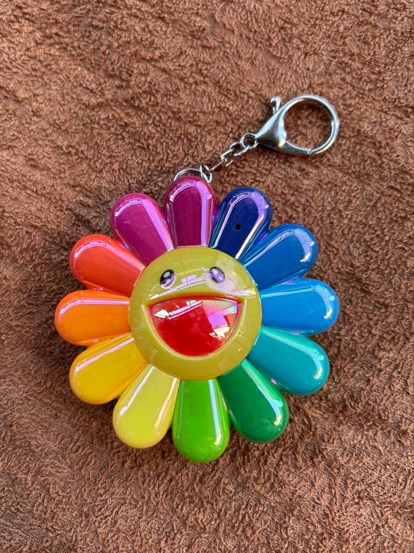 キーホルダー・アクリルキーホルダー FLOWER GO WALK COLOR(Rainbow Clear)