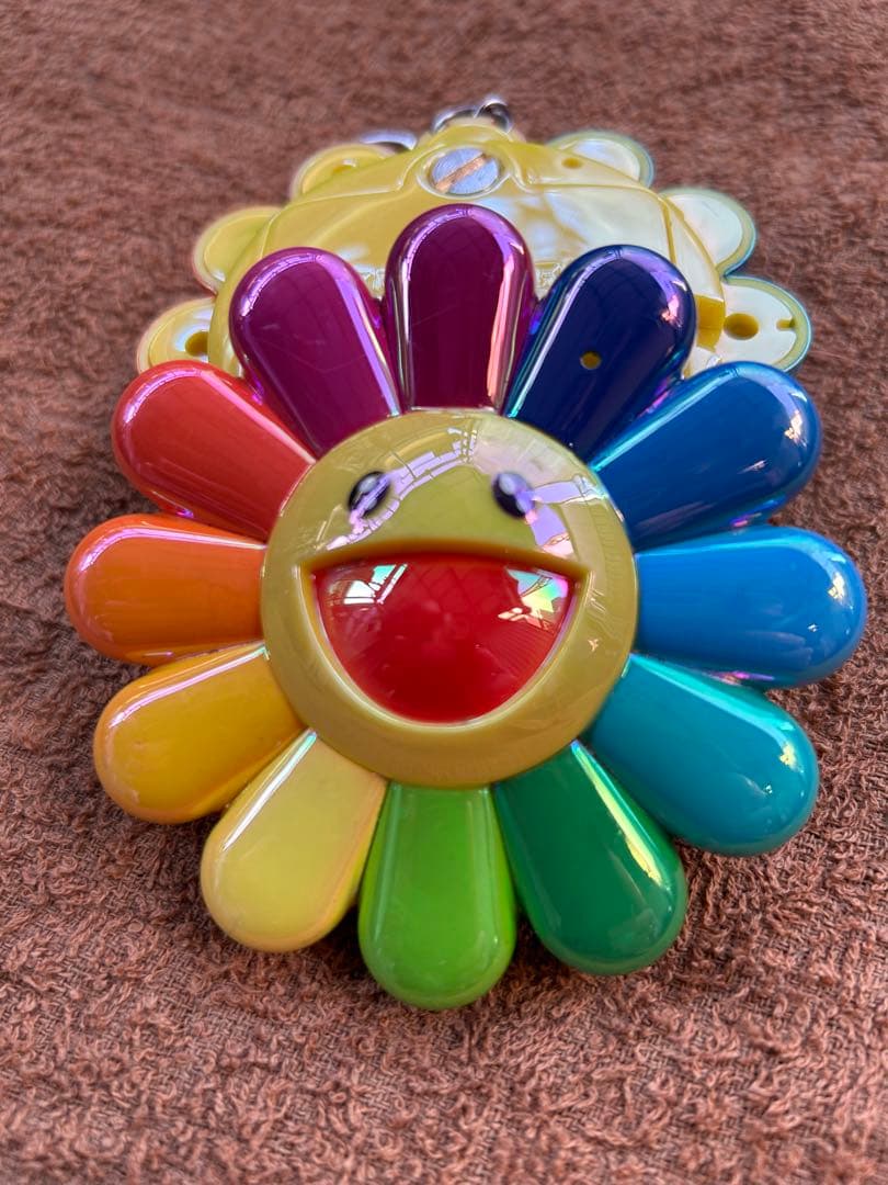 キーホルダー・アクリルキーホルダー FLOWER GO WALK COLOR(Rainbow Clear)