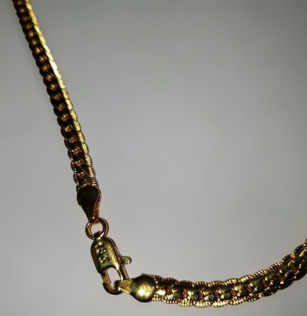 『ヴィンテージ 18K(刻印有り)ゴールドネックレス・骨董品( 約23.2g)』