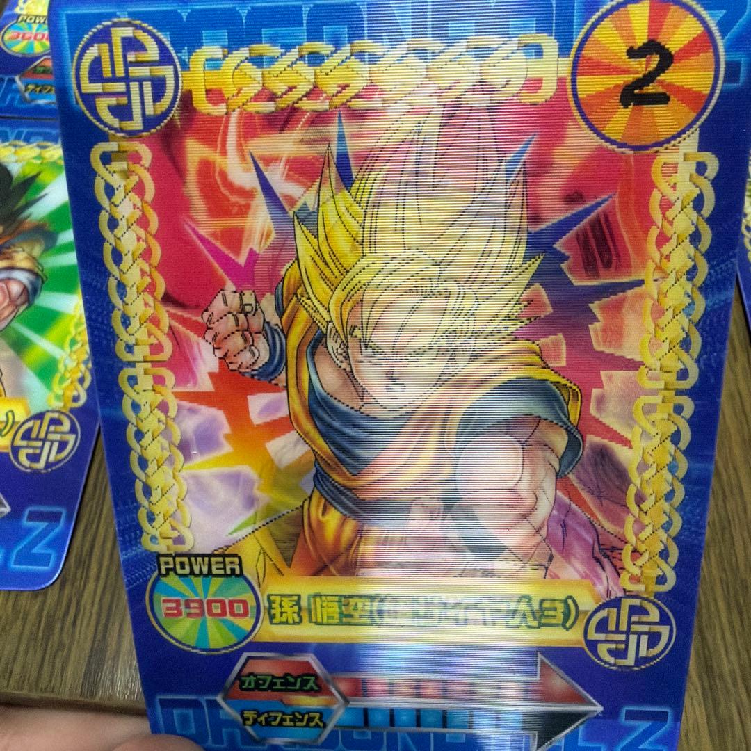 ドラゴンボール　チェンジングブロマイド　当時物