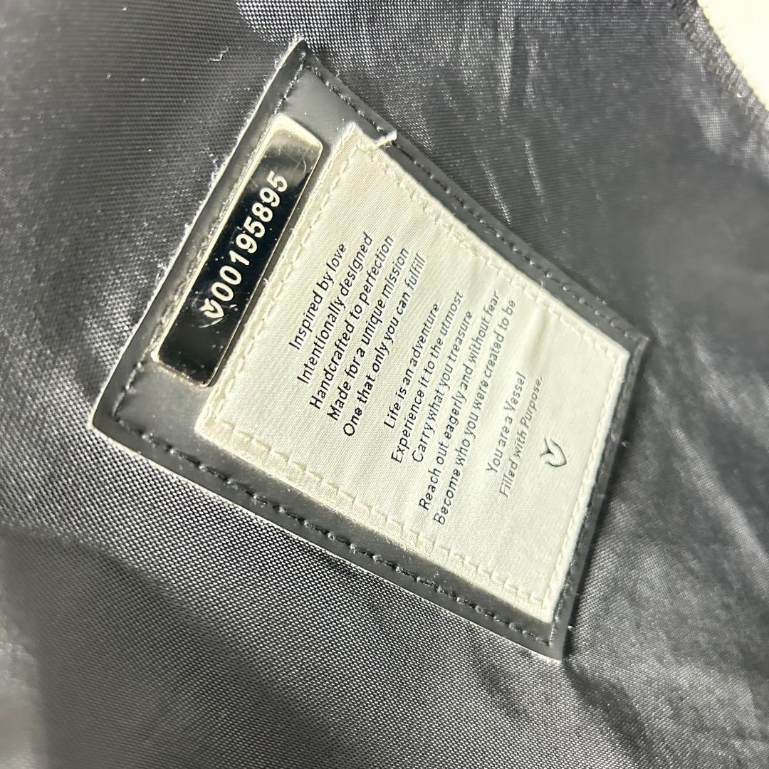 【良品】VESSEL APX Staff キャディバッグ 9型 6分割 ブラック