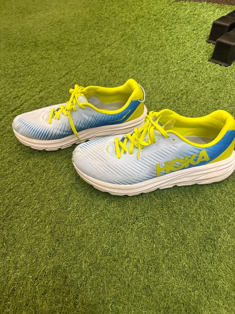 HOKA ランニングシューズ リンコン3 青/黄　28.5cm