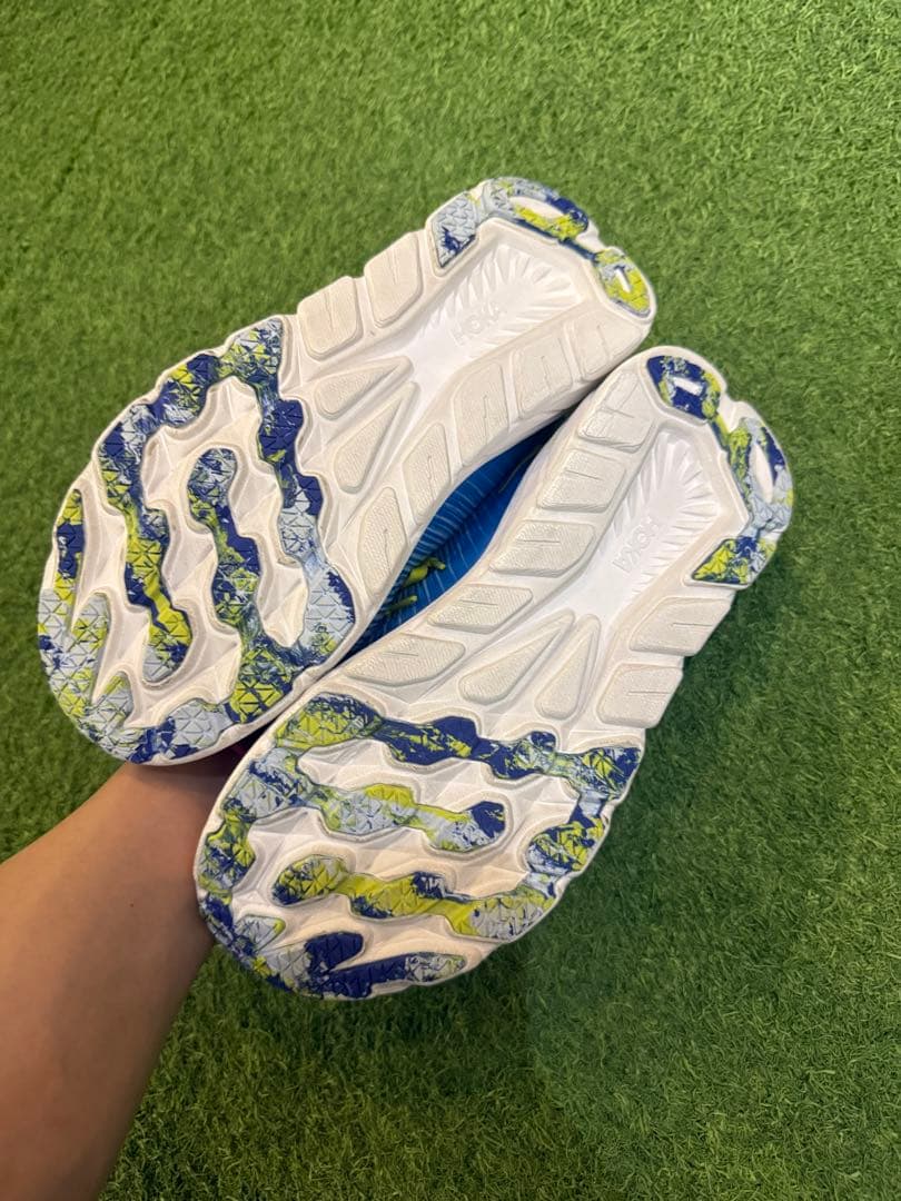 HOKA ランニングシューズ リンコン3 青/黄　28.5cm