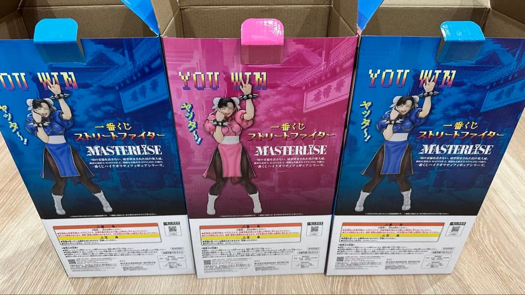 一番くじ ストリートファイター 3点セット ラストワン賞 フィギュア 春麗