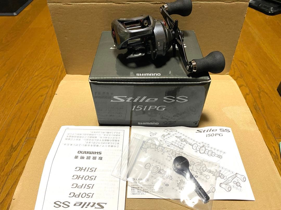最終値下げ‼️美品‼️機関良好‼️シマノ 17スティーレSS151PG レフトハンドル