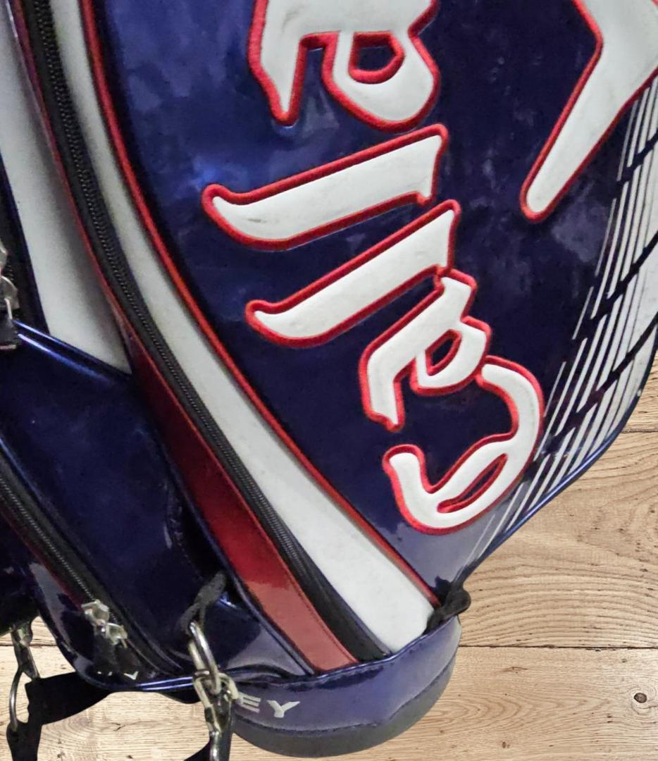 送料無料/美品Callaway Big Bertha エナメル高級キャディバッグ