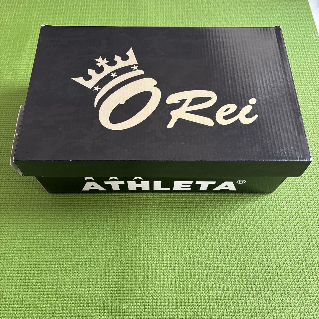 【美品】ATHLETA O Rei フットサルシューズ ホワイト 24.5