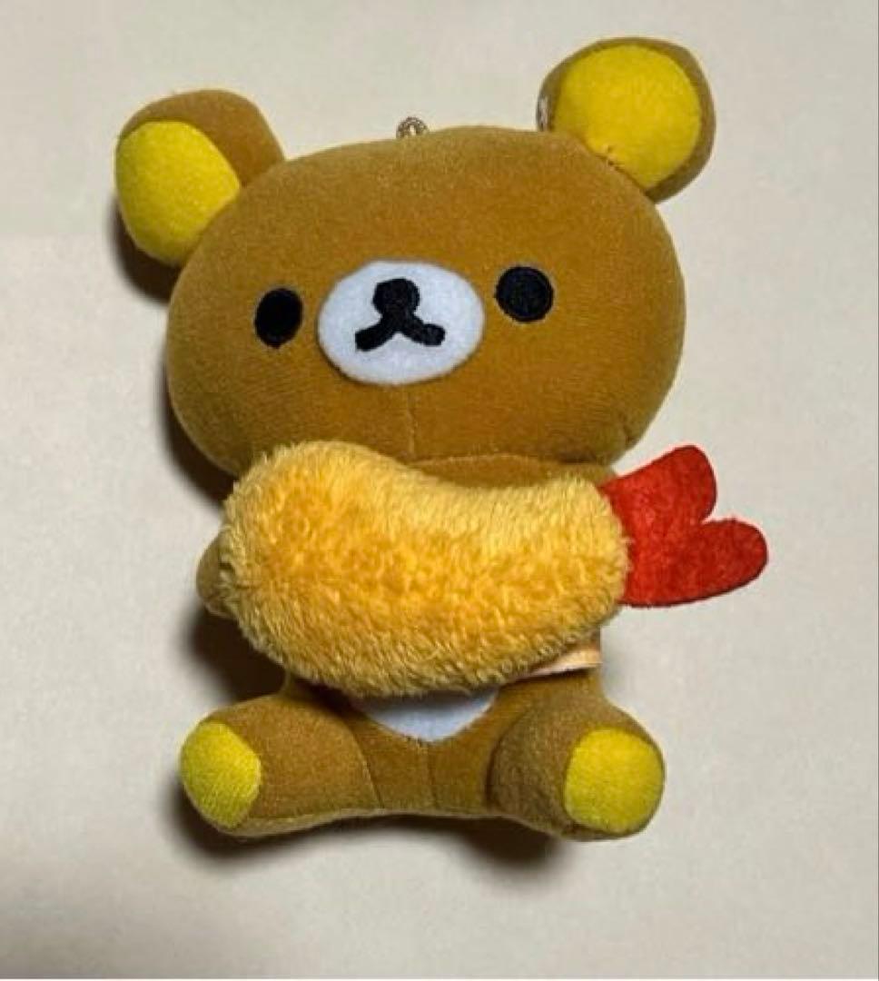 リラックマ ぬいぐるみストラップマスコット 海賊ハロウィンエビフライクマ柄名古屋
