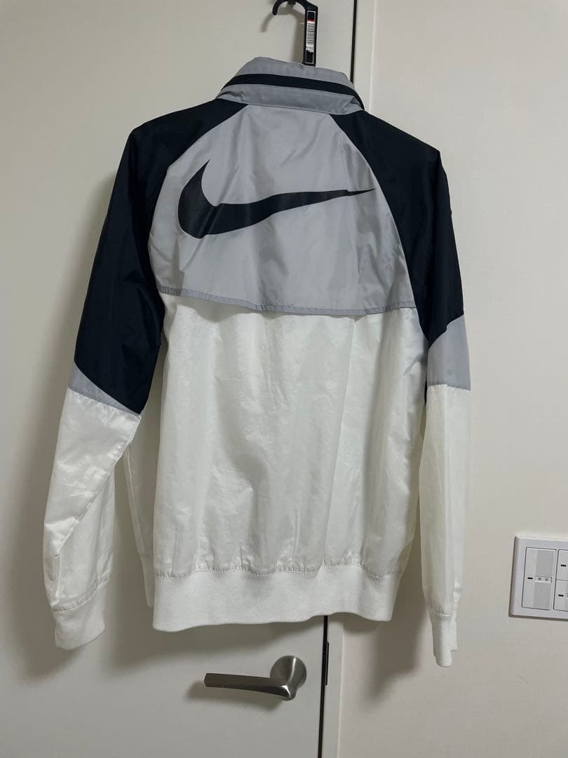 Nike ウィンドブレーカー Lサイズ ホワイト/グレー/ブラック