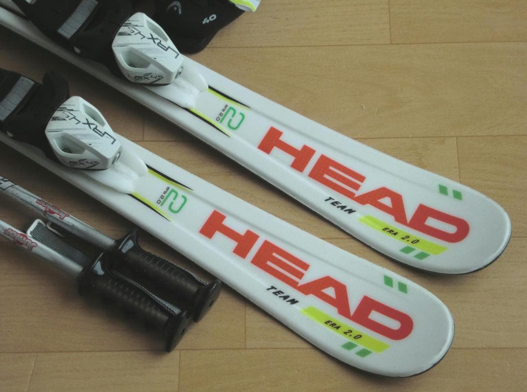 ■■送料無料■HEAD■子供用スキーセット■板97靴19-19.5■WAX済■■