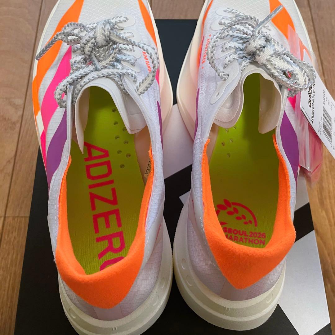 adidas ADIZERO PRO 4 W 24.0cm ソウルマラソン限定