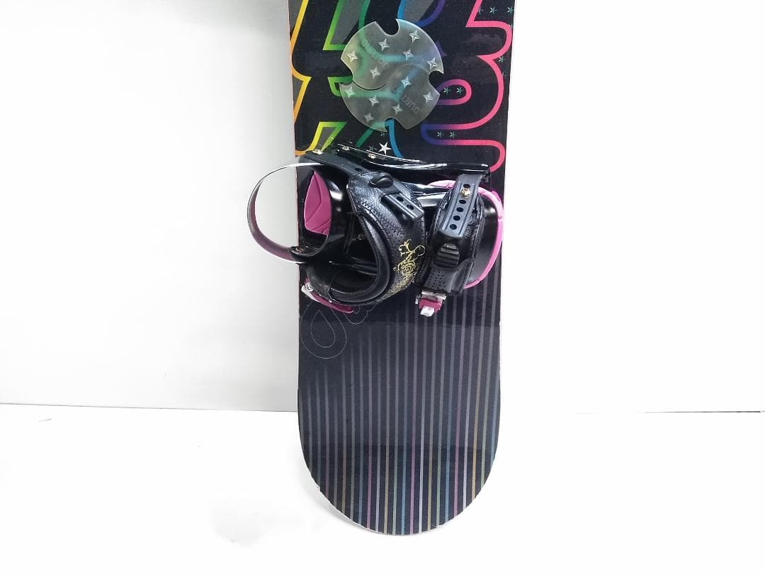 レディース スプーン フューチャー 152cm + カスタム M スノーボード◇