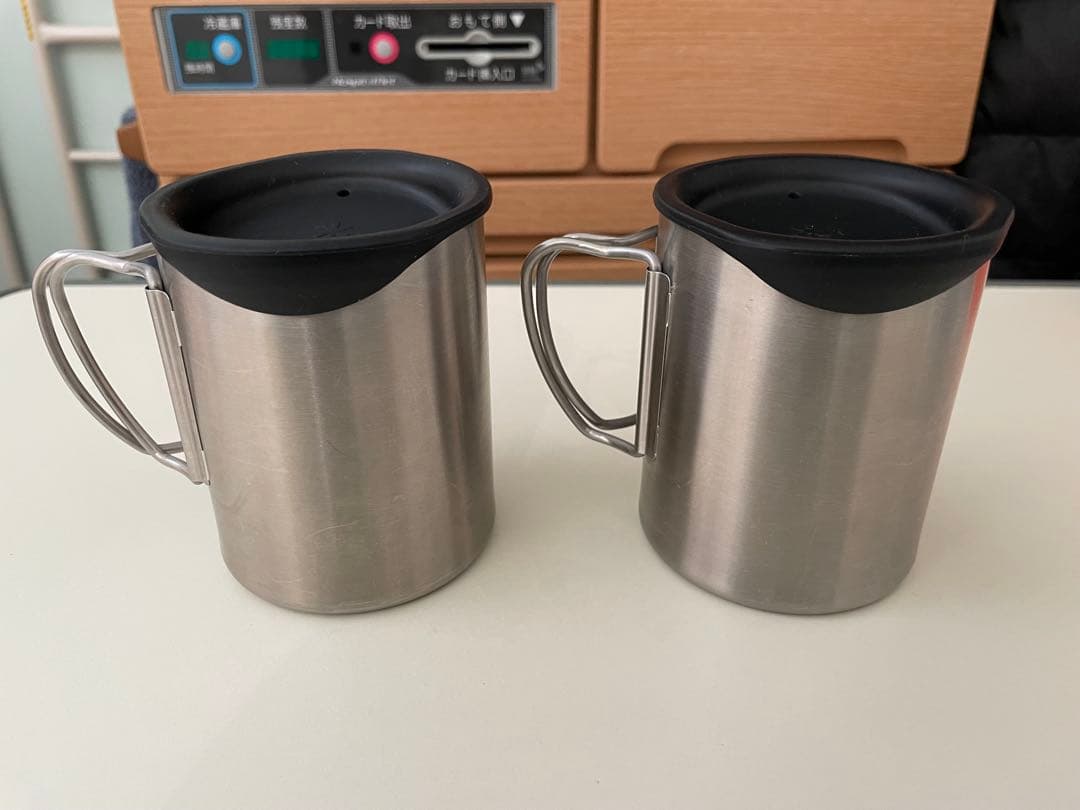 【蓋付き】【2個セット】スノーピーク ステンレス真空マグ300ml