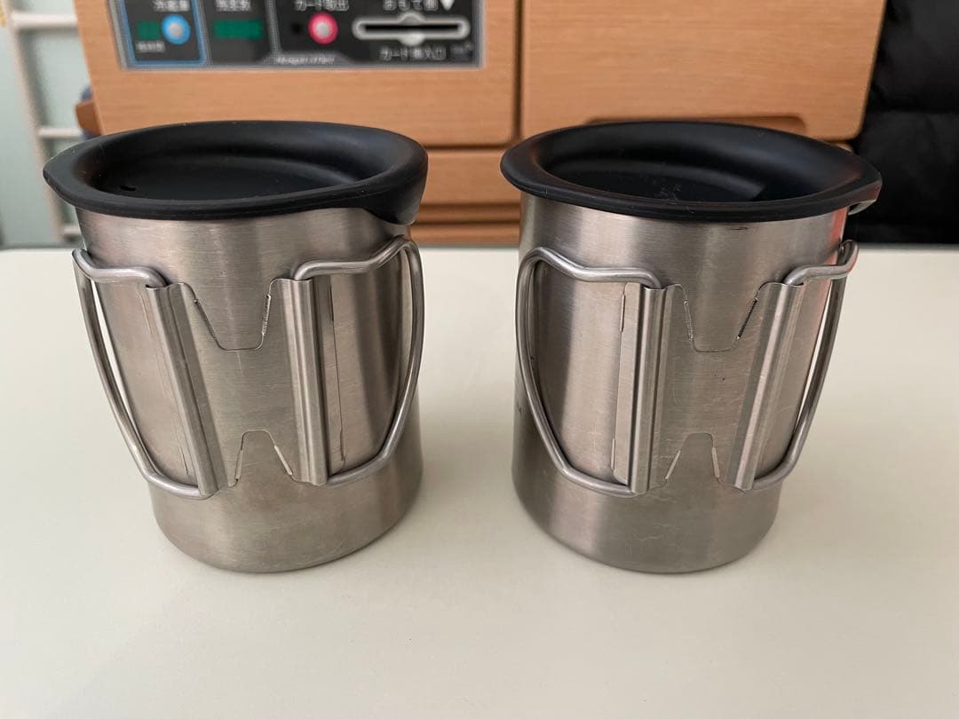 【蓋付き】【2個セット】スノーピーク ステンレス真空マグ300ml