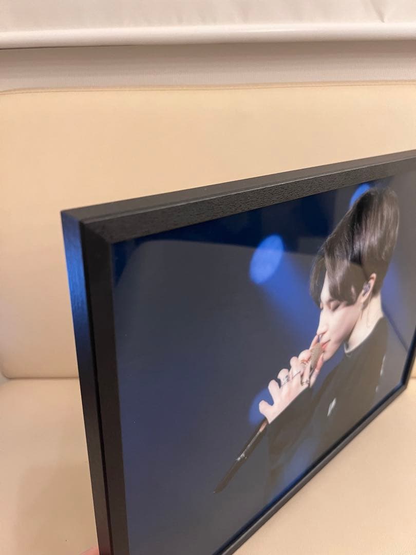 一点物★BTS JIMIN 額縁 アクリルパネル ジミン マスター 写真