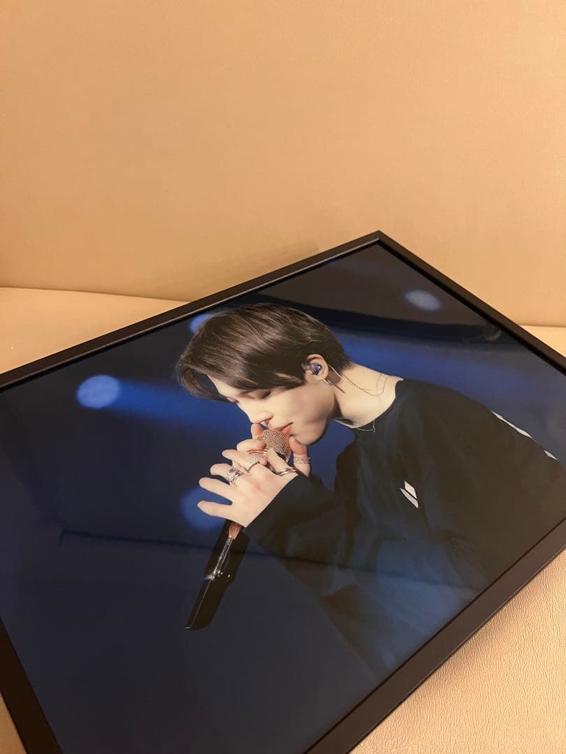 一点物★BTS JIMIN 額縁 アクリルパネル ジミン マスター 写真