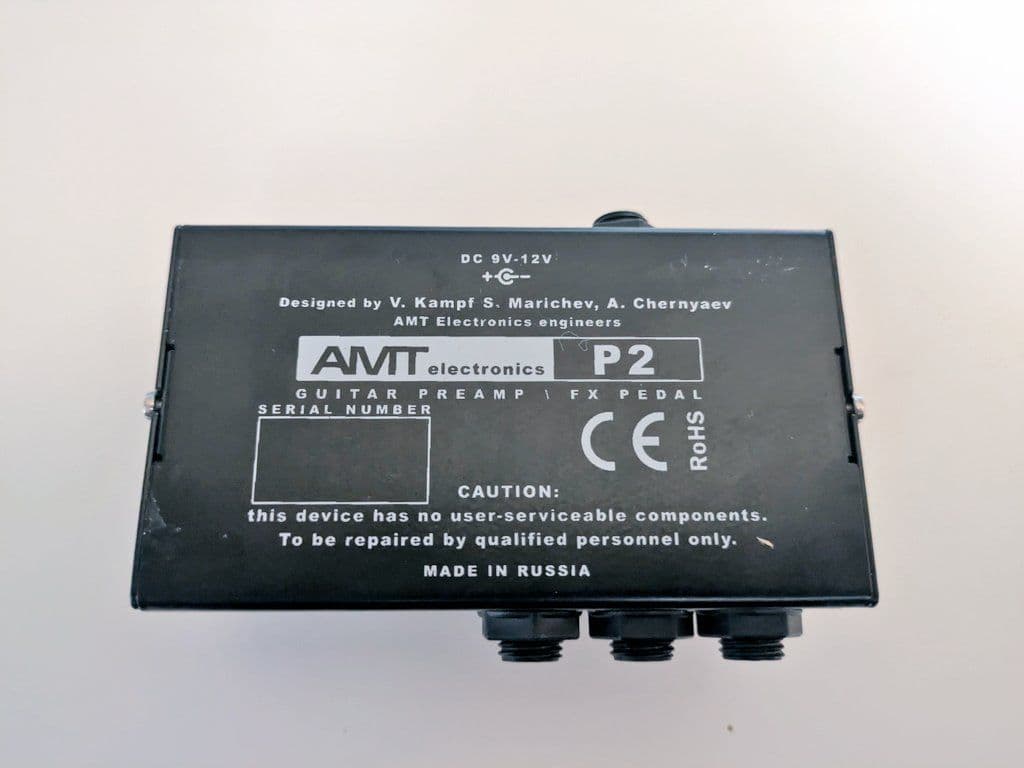 AMT Electronics P2 Peavey 5150モデル プリアンプ