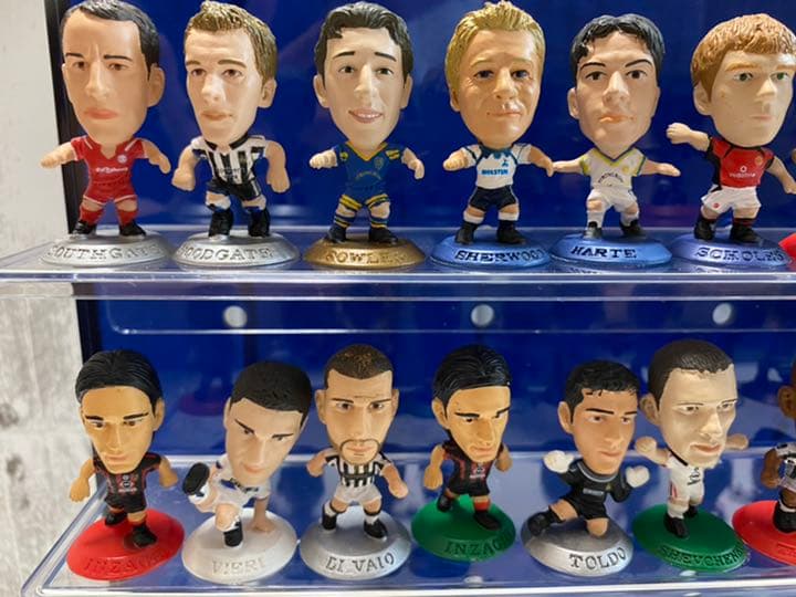 サッカー フィギュア 色々約59体セット ケース付き