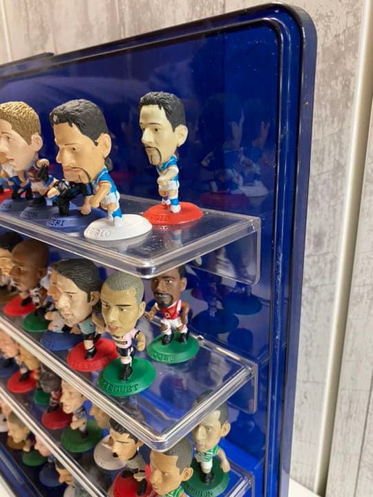 サッカー フィギュア 色々約59体セット ケース付き