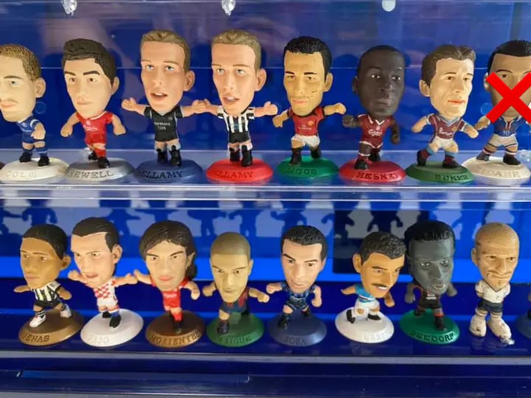 サッカー フィギュア 色々約59体セット ケース付き