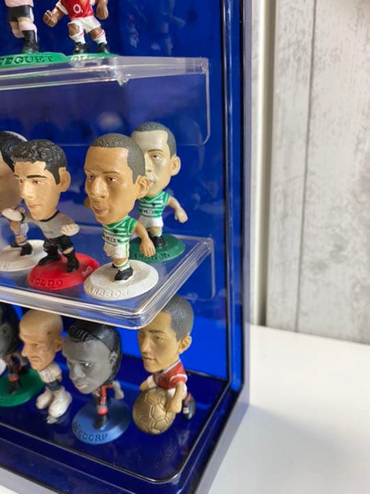 サッカー フィギュア 色々約59体セット ケース付き