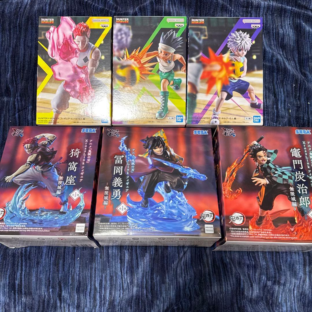 呪術廻戦　ドラゴンボール　葬送の フリーレン　鬼滅の刃　NIKKE フィギュア