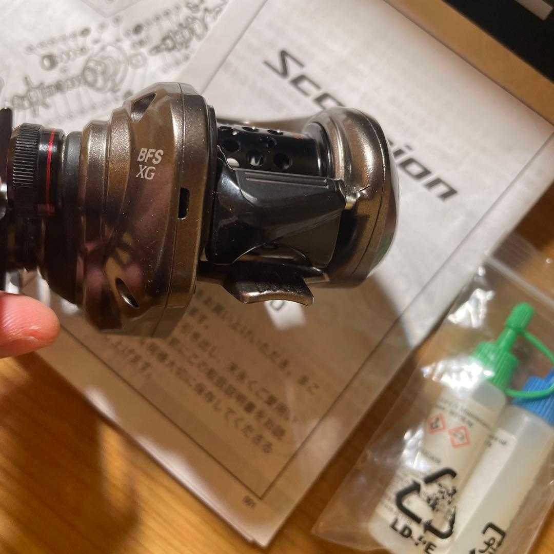 シマノ17スコーピオンbfs XG 渓流ベイ