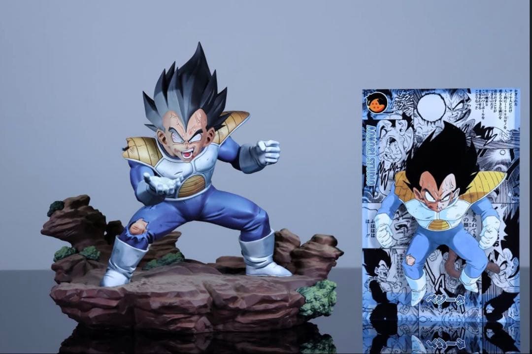 ドラゴンボールガレージキット　ベジータ　レジン スタチュー フィギュア　完成品