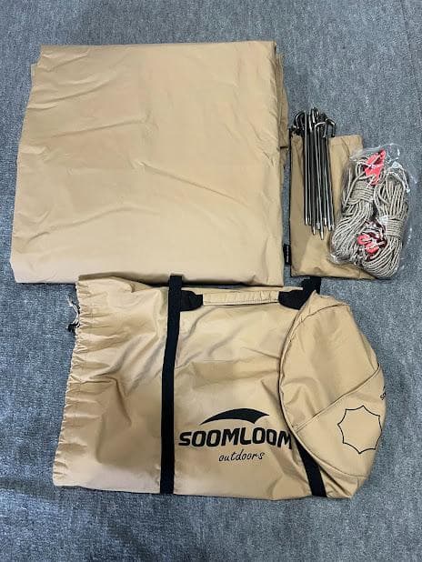 [最終値下げ]SoomloomタープAdranus 5.1ｍX5.1ｍ