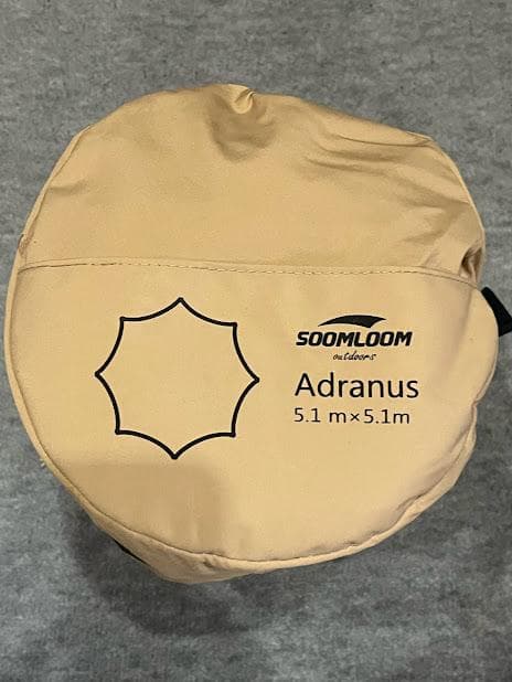 [最終値下げ]SoomloomタープAdranus 5.1ｍX5.1ｍ