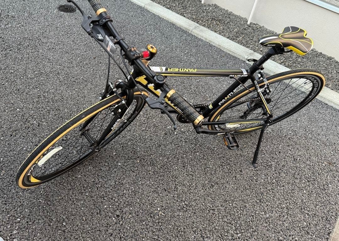 PANTHER ARES2.0 ロードバイク (黄色/黒色)