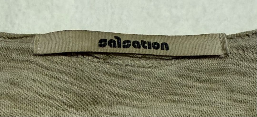 サルセーションsalsation オリーブグリーン Tシャツ