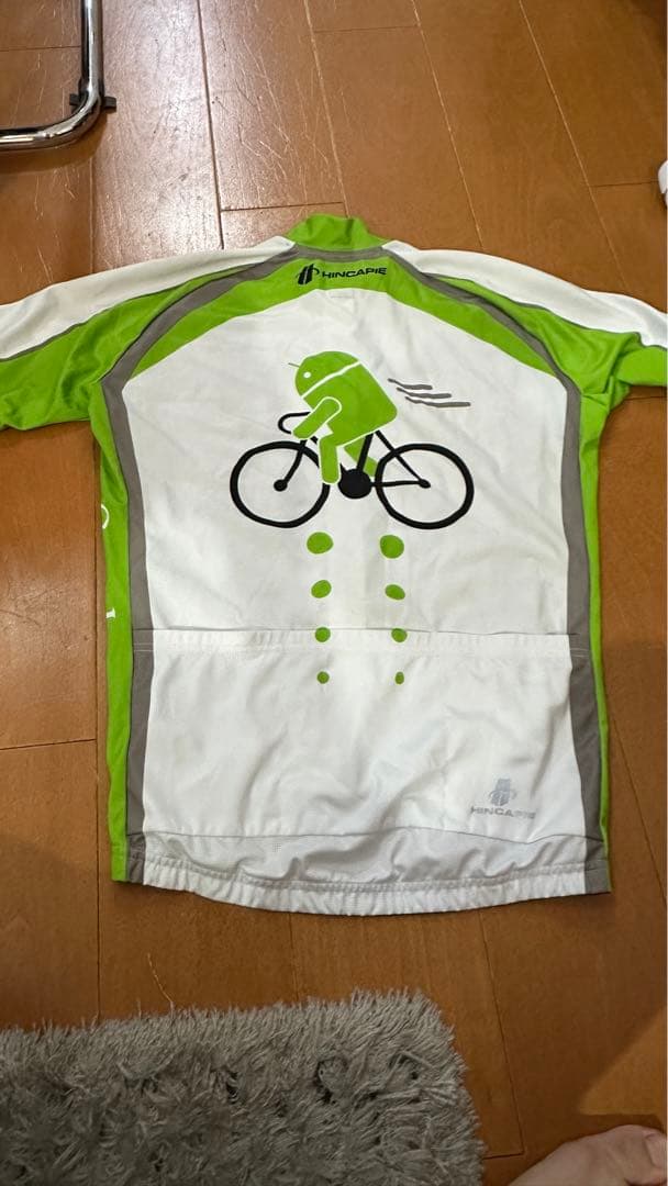 グーグル　Google サイクルジャージ　Lサイズ　着用1回美品