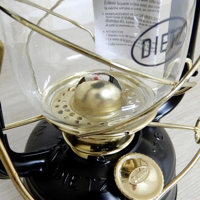 替芯2本付 Dietz 76 Original Black Brass Trim