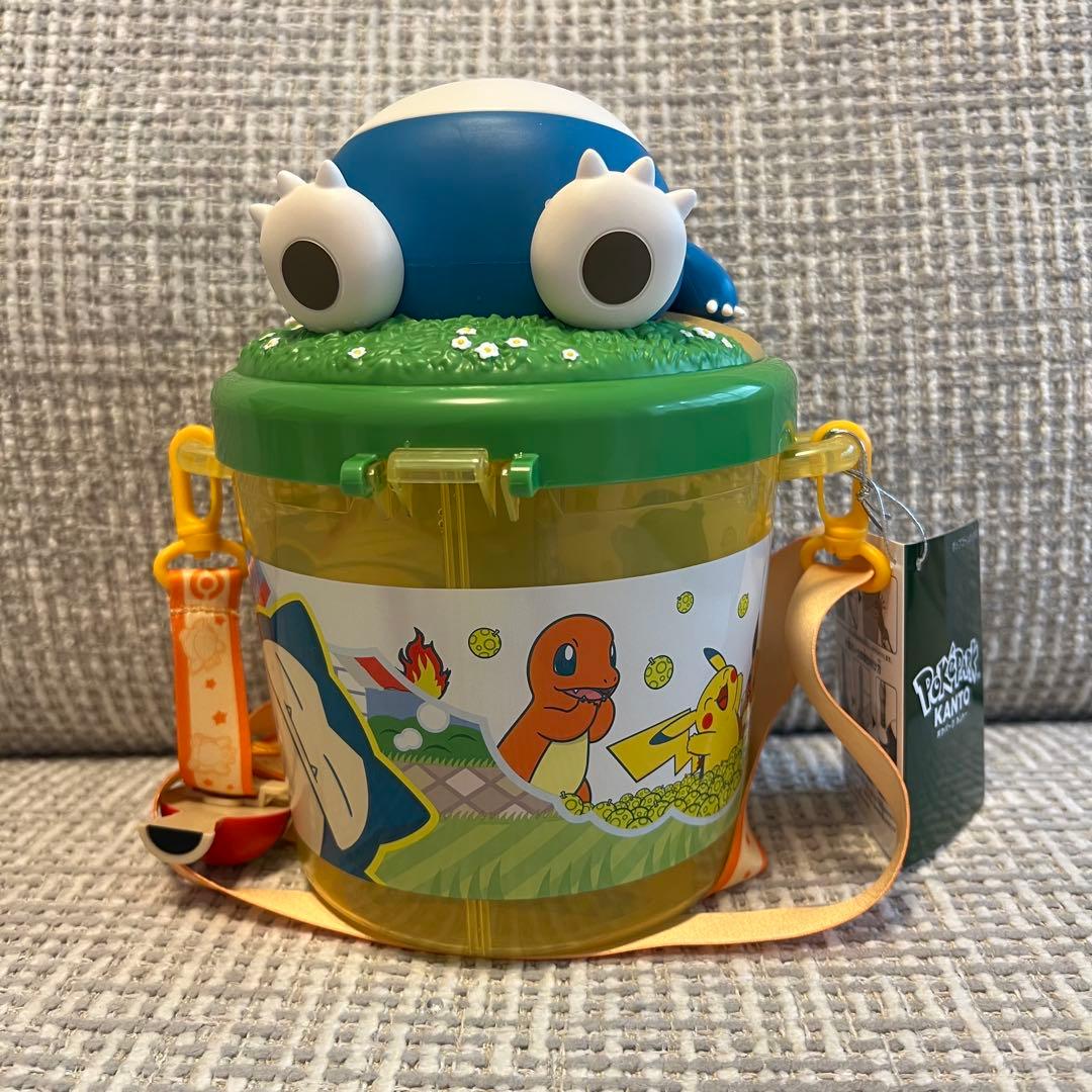 ポケパーク　カントー 限定　ポップコーンバケット　カビゴン