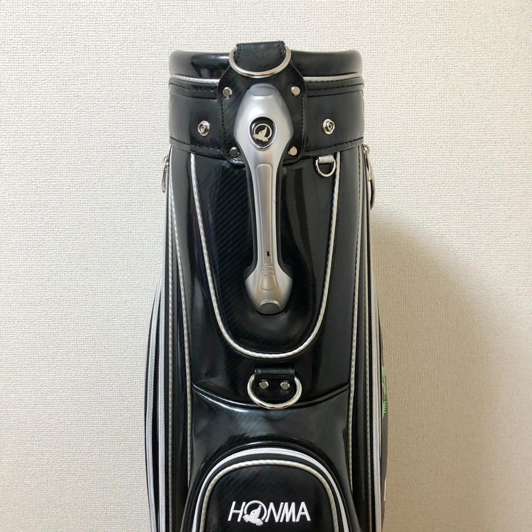 HONMA 本間ゴルフ キャディバッグ CB-1728 エナメル カート式