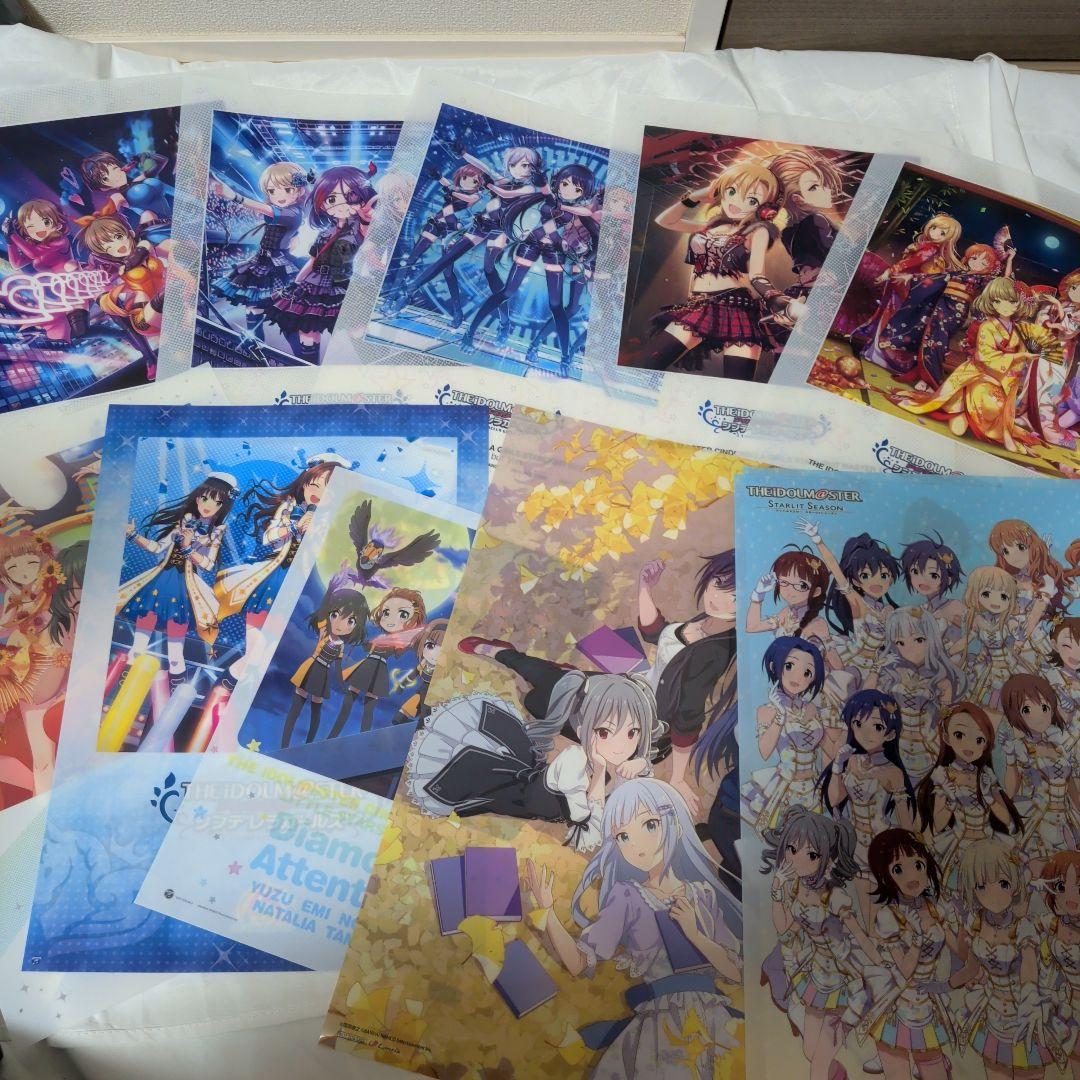 アイドルマスター クリアポスター 大量 まとめ売り