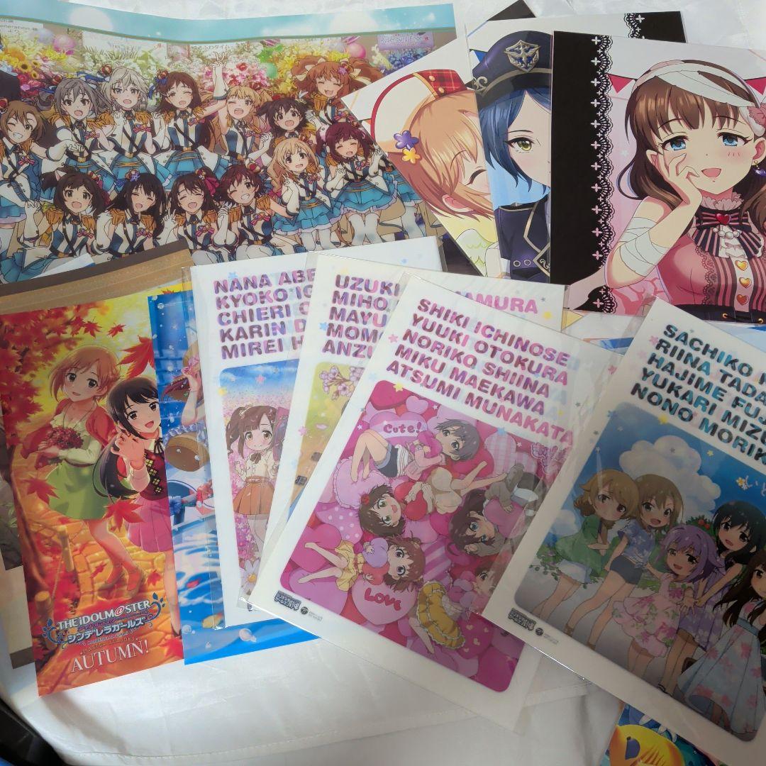 アイドルマスター クリアポスター 大量 まとめ売り