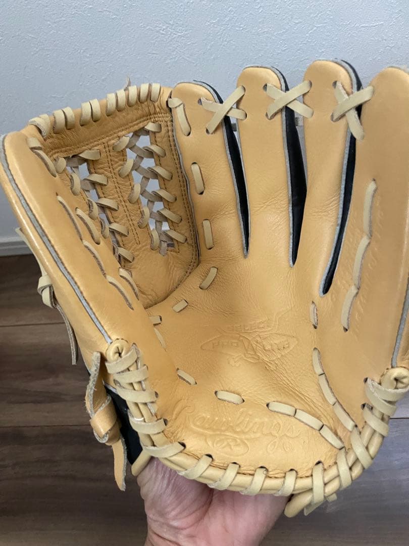 美品　Rawlings ローリングス セレクトプロライト 軟式グラブ 大人