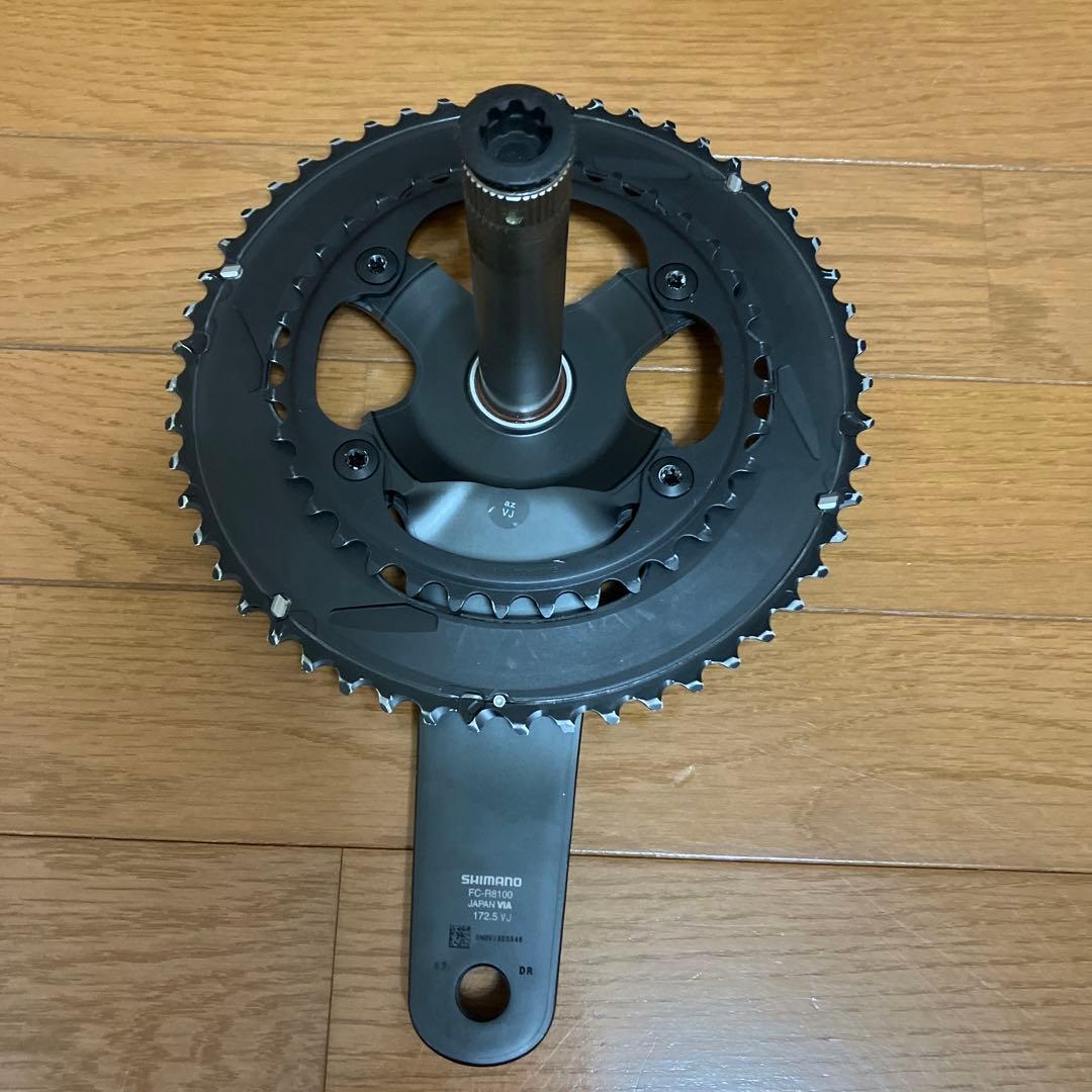 R8100 ULTEGRA クランクセット 52/36T 172.5mm