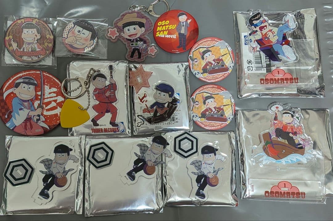 おそ松さん へそくりウォーズ アクスタ　おそ松まとめ売りセット