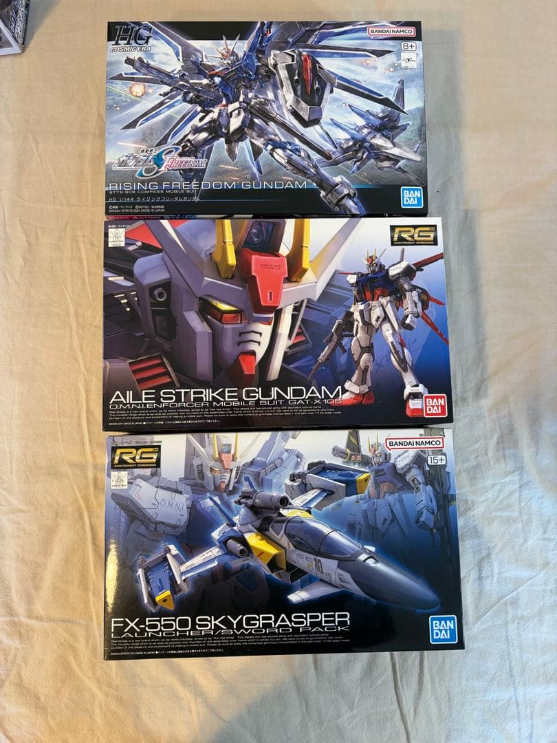 ガンダム　プラモデルまとめ売り　新品未開封　一部組み立て済みあり