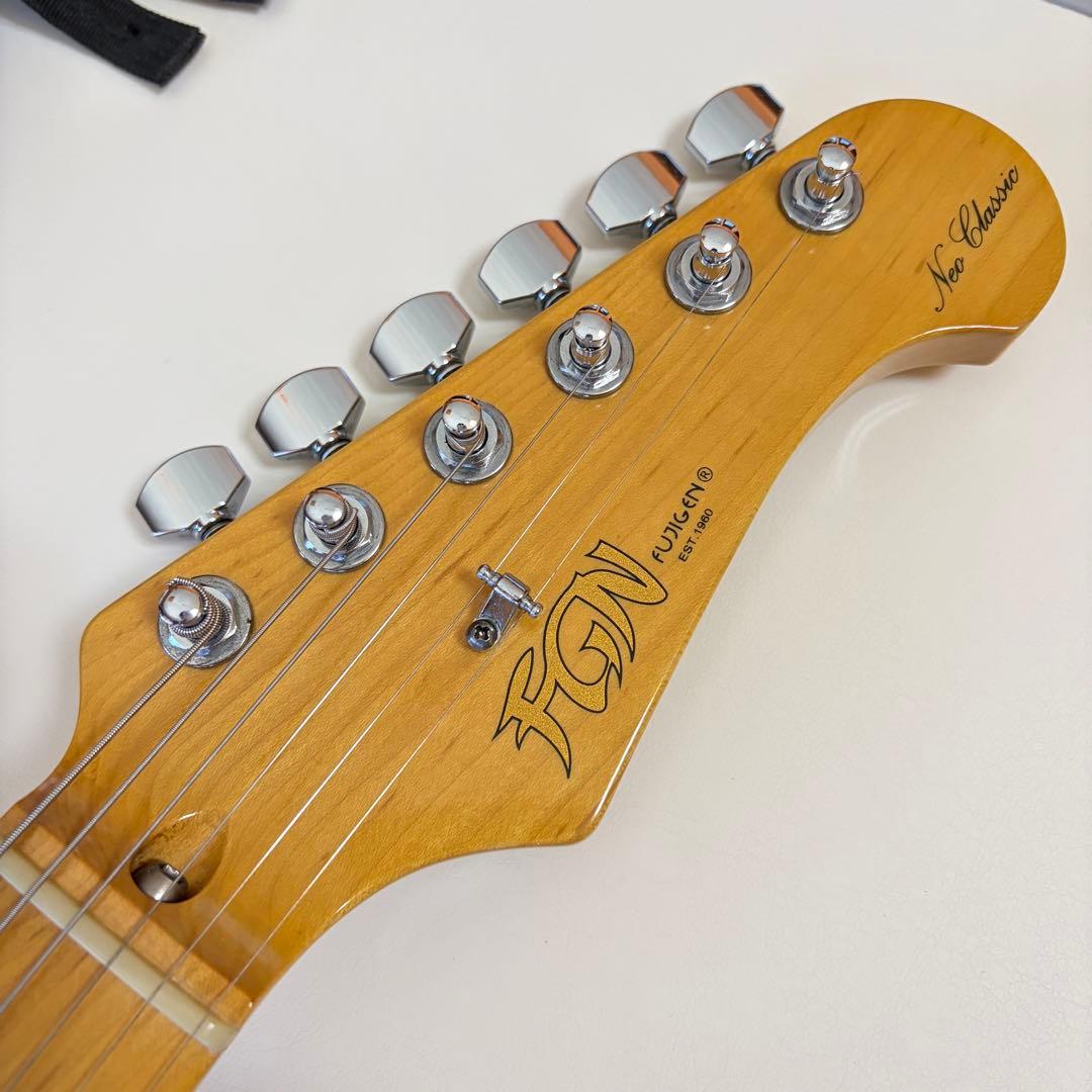 【メイプル指板ネック＋アッシュボディ】Fujigen Cyclone サイクロン