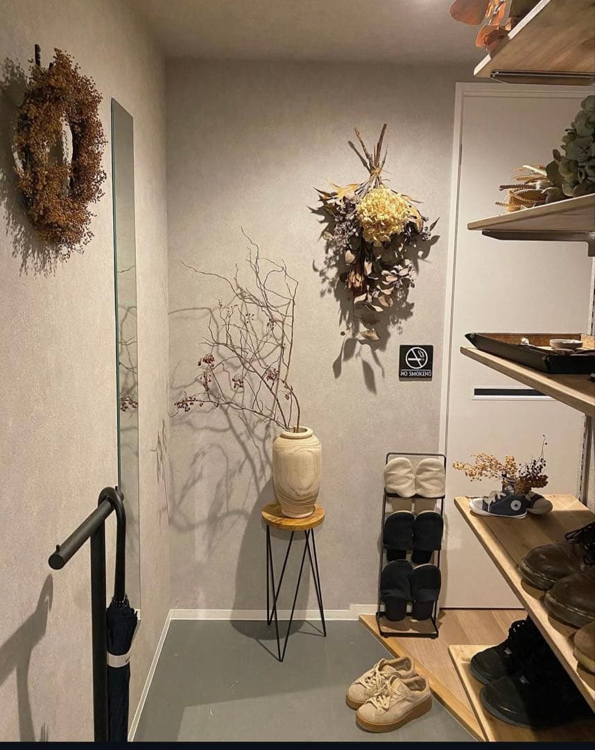 rustic pot large ウッド フラワーベース 花瓶