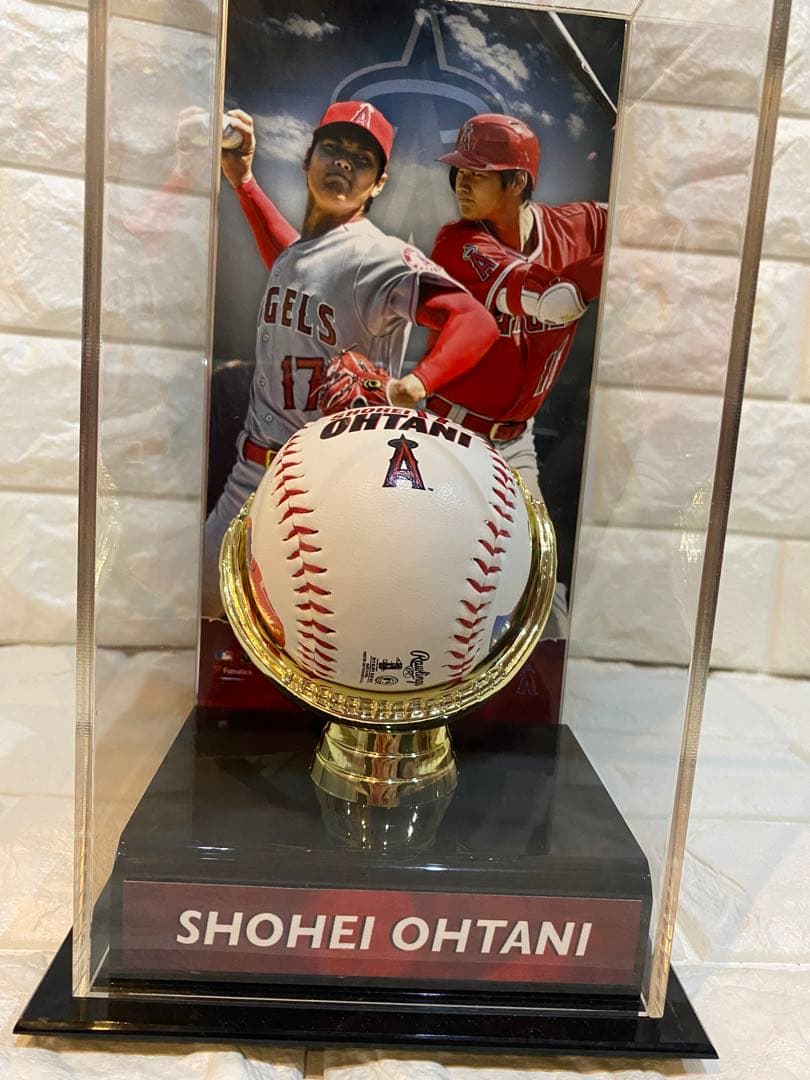大谷翔平　ボールディスプレイケース　MLB