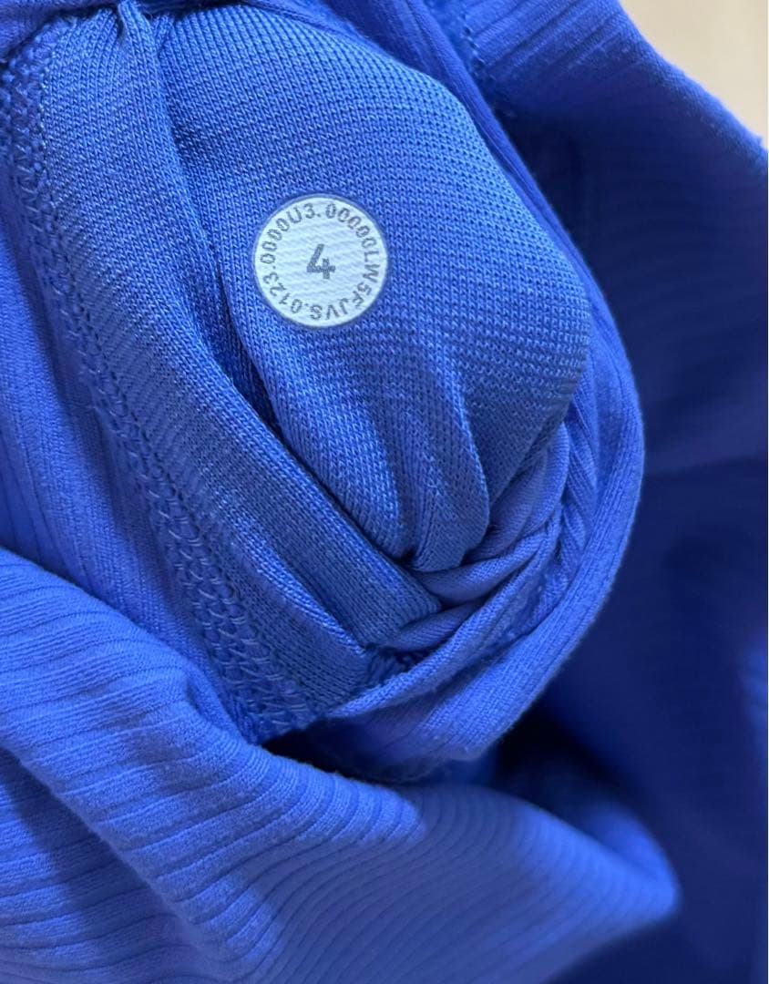 Lululemon ハイウエスト アライン　align rib レギンス 4 紫