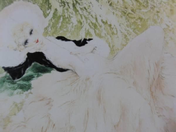 ルイ・イカール限定版・アールデコ・夢想、希少な額装用画集より、新品高級額装付