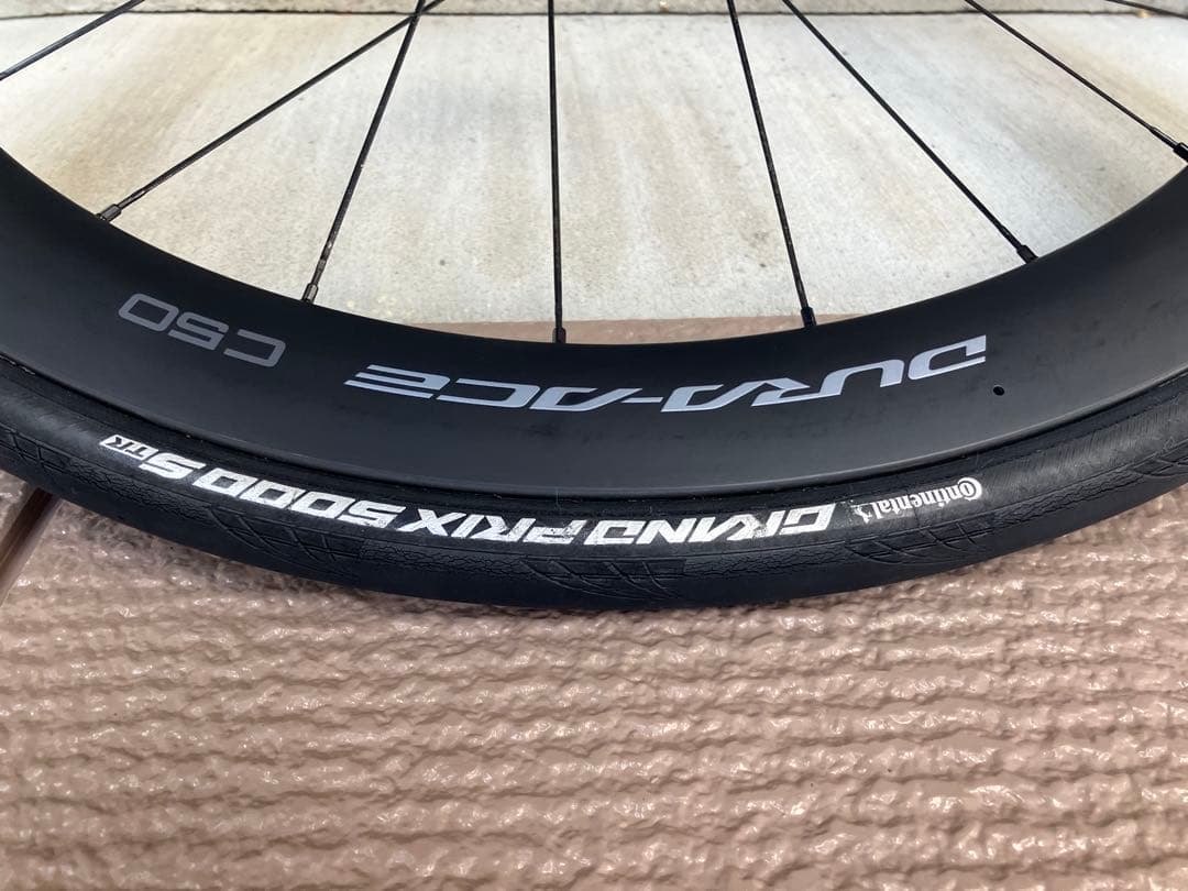 SHIMANO DURA-ACE WH-R9270-C50-TL DISC 前後